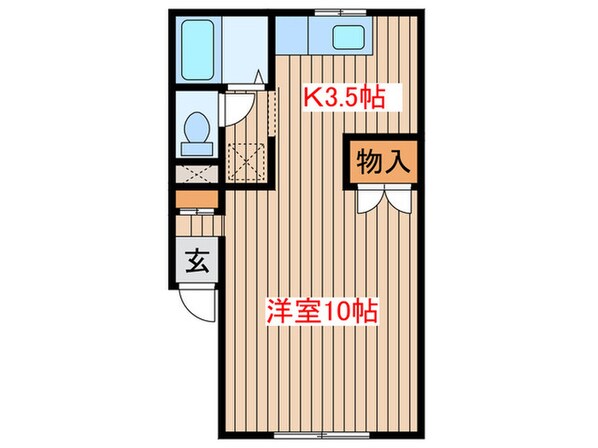 エクセルハイツの物件間取画像